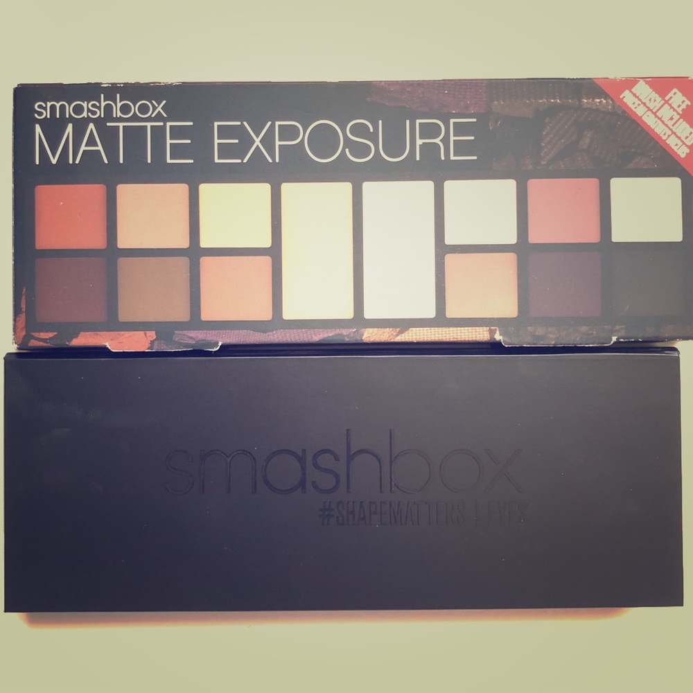 Smashbox matte exposure eyeshadow palette